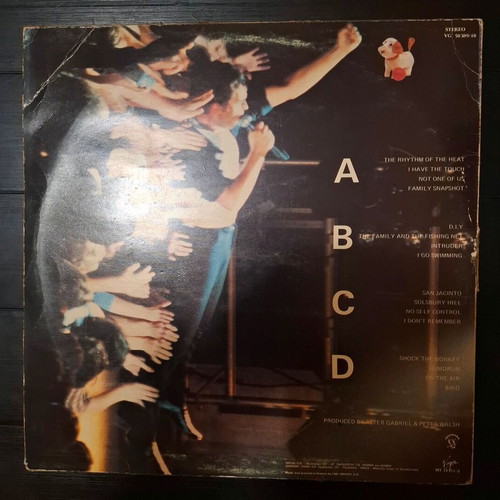 Peter Gabriel Plays Live 2xLP album used, rock
