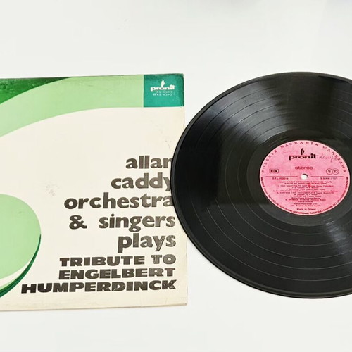 Allan Caddy Orchestra & Singers Tribute to Engelbert Humperdinck vinyl used