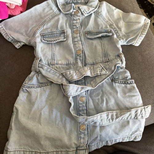 Zara Kids Denim Dress new
