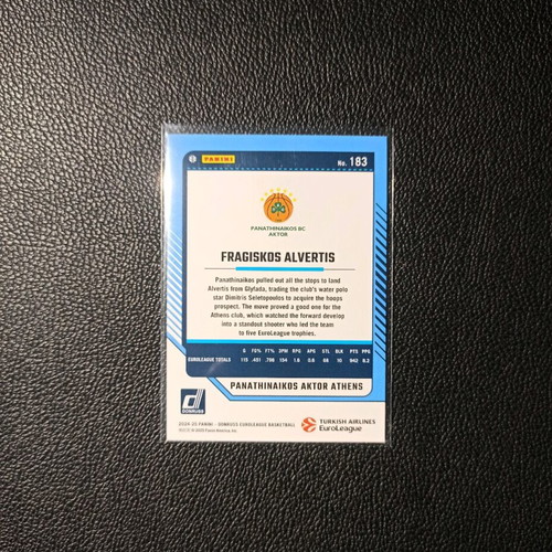 Panini Donruss Euroleague Legends Fragiskos Alvertis 2024-2025 new