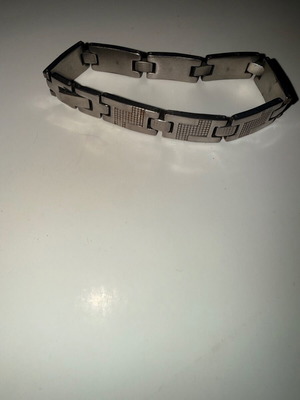 Unisex Stainless Steel Bracelet new, gray and silver