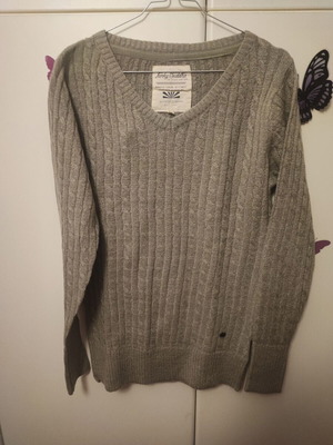 Funky Buddha women's sweater, grey, size M