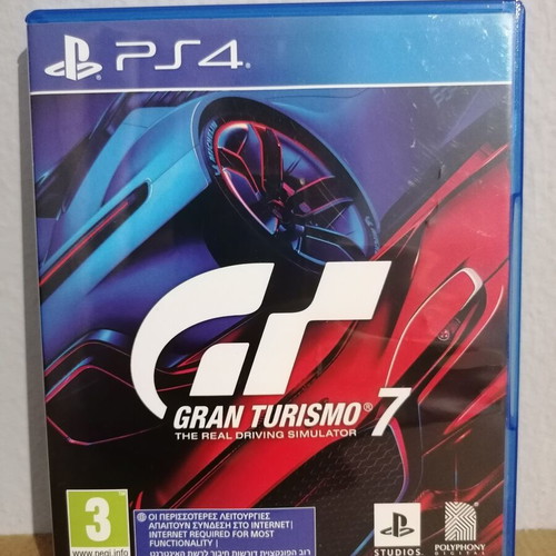 Gran Turismo 7 PS4 promo-display case used, no game