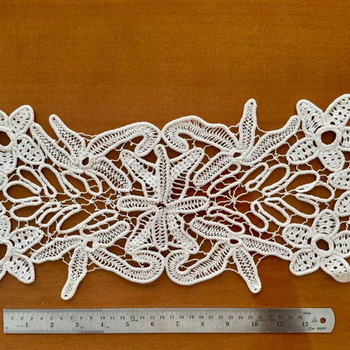 Handmade small doilies set of 9 like new