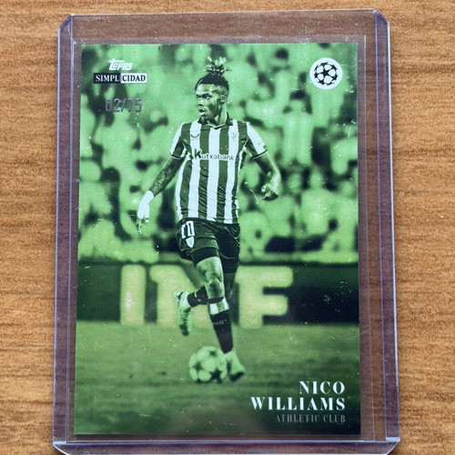 2025-26 Topps Simplicidad Nico Williams Athletic Club card new