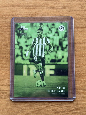 2025-26 Topps Simplicidad Nico Williams Athletic Club card new