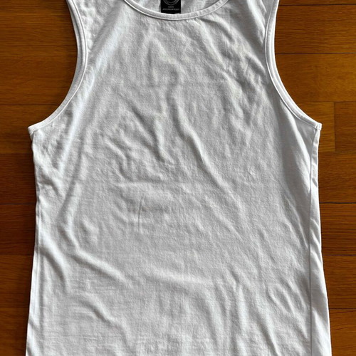 Top N. Apostolopoulos with Back Print like new, white and black, size M
