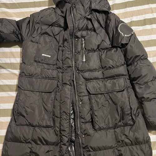 Explorer XL long jacket new, black