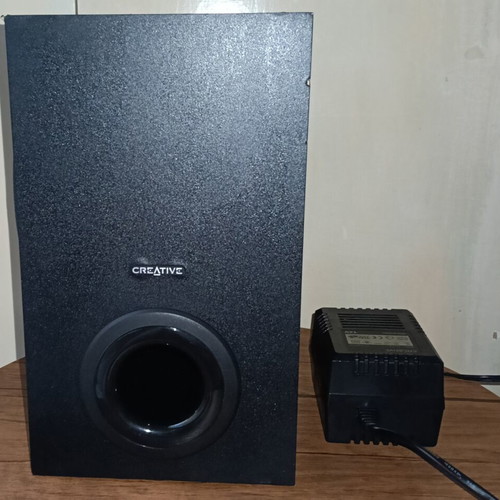 Creative Inspire P580 Subwoofer used with original transformer and cables