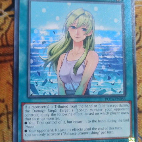 Release Brainwashing Quick Play Spell card like new