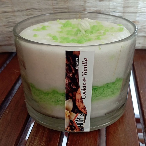 Large Jar Candle Vanilla & Lime 220g new