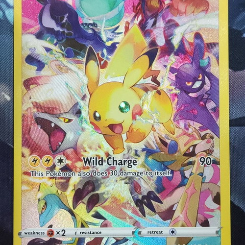 Pikachu Secret Rare Crown Zenith Pokemon card