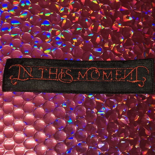 In This Moment embroidered logo patch