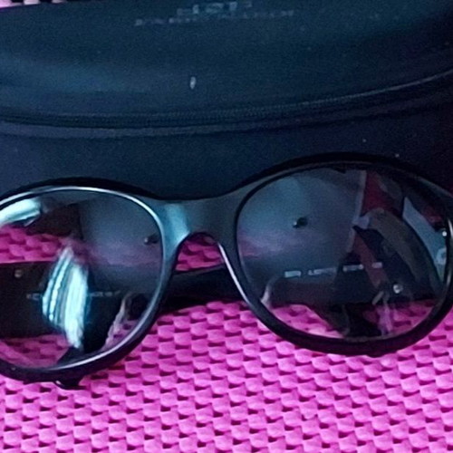 Chanel women's sunglasses used, black