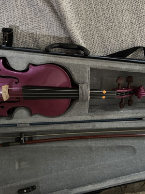 Violin used for child with student case