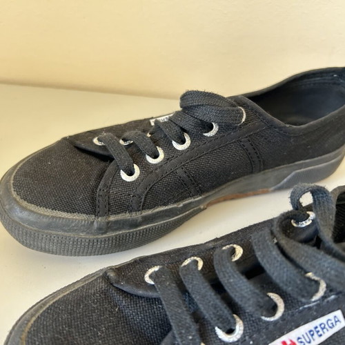 H&M and Superga women's shoes used, sizes 37 and 38