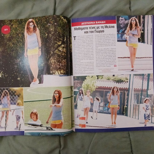 OK magazine cover Anna Vissi 2013 like new