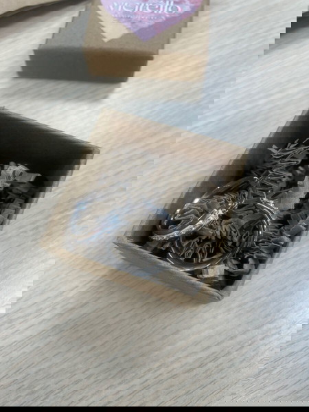 ΚΙΡΚΗ STAINLESS STEEL κρίκοι σε συσκευασία δώρου.