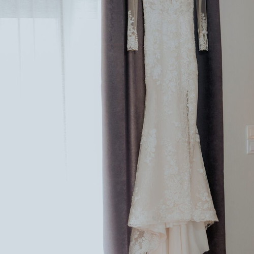 Rosa Clara Wedding Dress like new, detachable sleeves, ivory