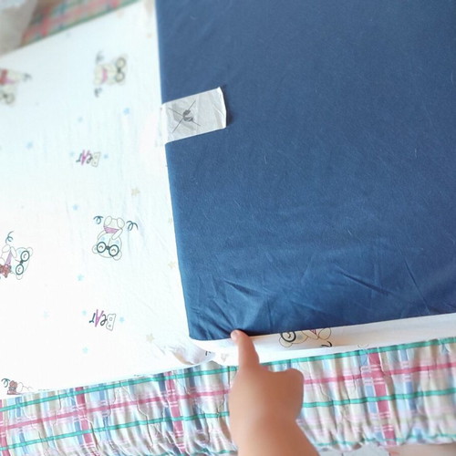 Baby crib mattress like new, foldable, anatomical, ecological