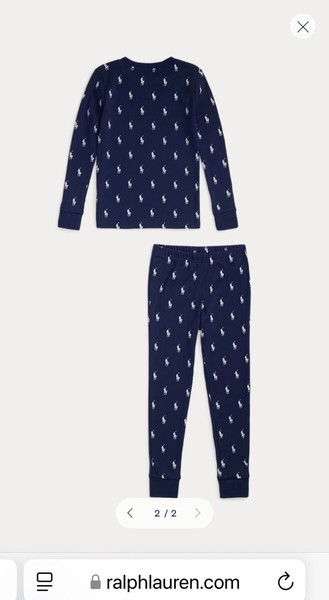 (3-4) Ralph Lauren πιζάμες