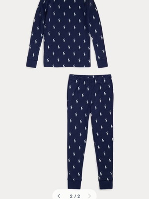 Ralph Lauren pajamas used, blue, size 3-4 years