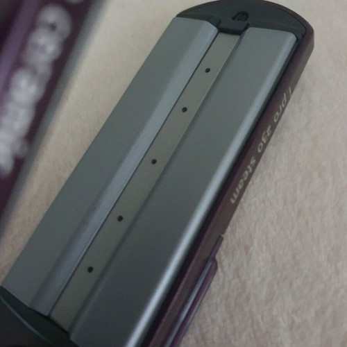 Babyliss hair straightener used, steam function not working