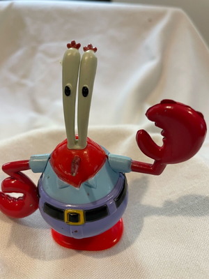 Mr. Krabbs SpongeBob SquarePants 2011 PVC figurine like new