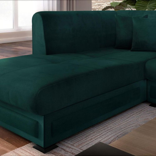 Corner sofa used 305x205 cm with bed function and storage space