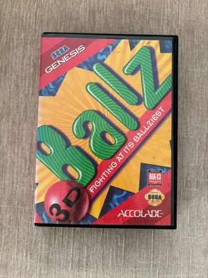 Ballz 3D Sega Genesis Mega Drive παιχνίδι μεταχειρισμένο, αγγλικό