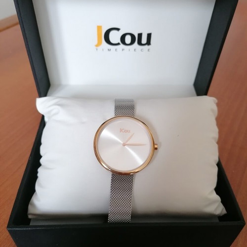 Jcou Luna JU17115-7 women's watch like new, silver and gold