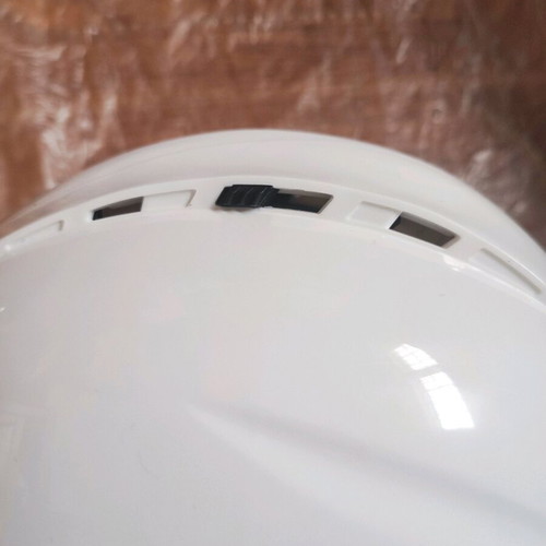 Deltaplus Construction Helmet PPE Safety Hat New Adjustable Lightweight White