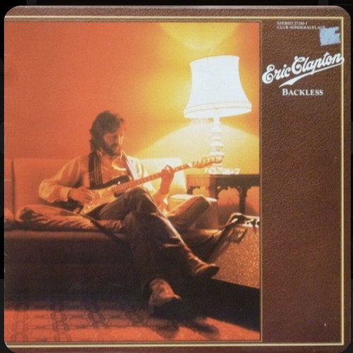 Backless Eric Clapton vinyl LP album club edition 1978 like new