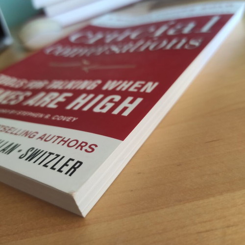 Crucial Conversations Tools for Talking When Stakes Are High book like new