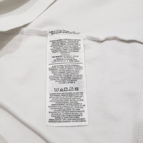 Nike FJ2401 Dri-Fit cotton men's T-shirt L, white