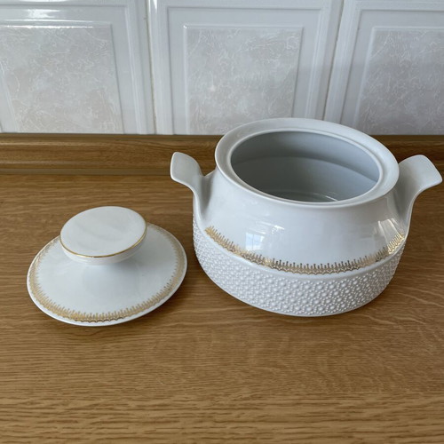 Scherzer Bavaria Germany porcelain set vintage, 4 pieces
