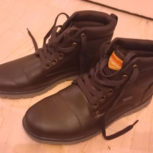 Men's brown ankle boots new, size 42