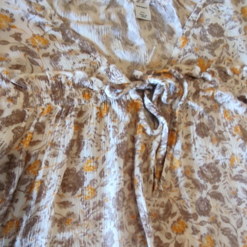 Floral vintage top used, size XXL, Old Navy