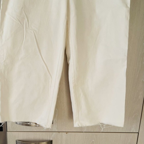 H&M white beige jeans, size XL 42 14