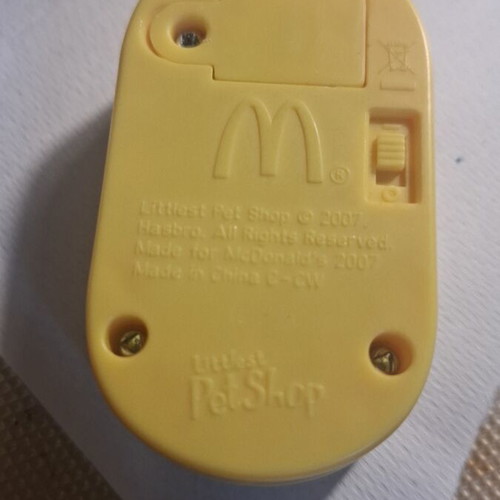 Littlest Pet Shop McDonald's Happy Meal used, functional