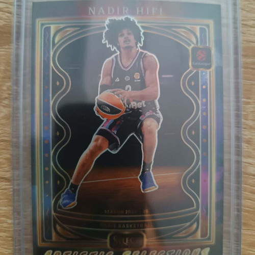 Nadir Hifi Artistic Selections Case Hit SSP Paris basketball card