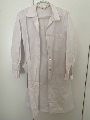 Women's Medical Robe XS like new, missing two buttons