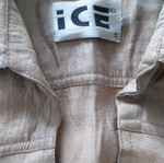 Ice jacket beige gold thin, size S
