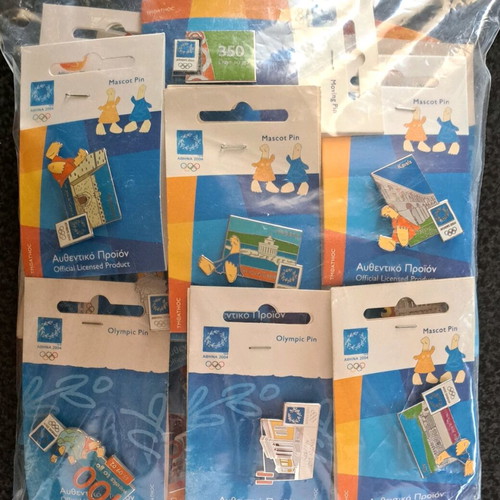 Athens 2004 Olympic Games pins new, lot of 31 pieces