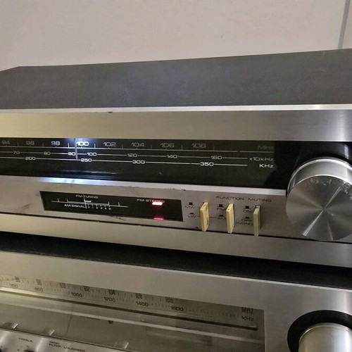Pioneer TX-406L tuner used, analog vintage receiver