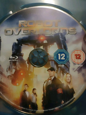 Robot Overlords Blu-Ray like new, adventure, science fiction