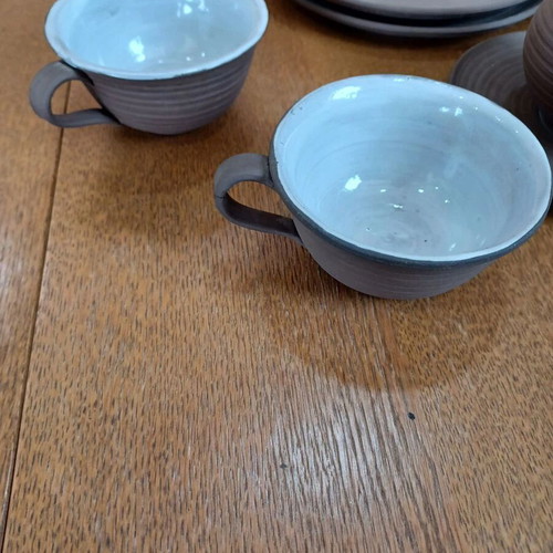 Tea set used with gift glasses