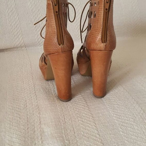 Tsakiris Mallas sandals platform beige size 36 new