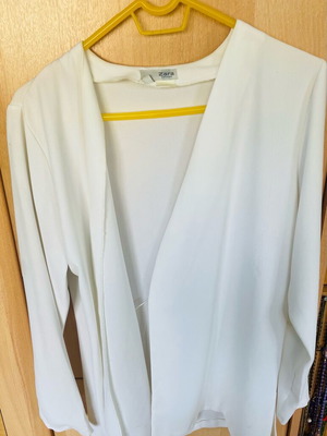 Zara white suit set medium like new