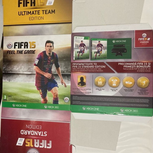 FIFA 15 Promo Store Display Cube like new